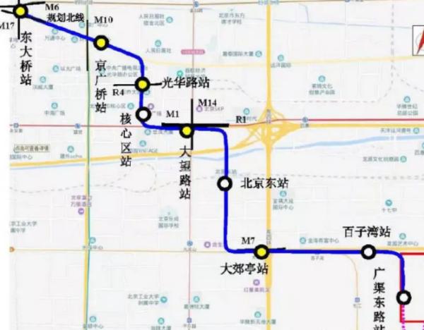 北京地铁28号线最新线路图揭秘，城市新动脉蓝图探索