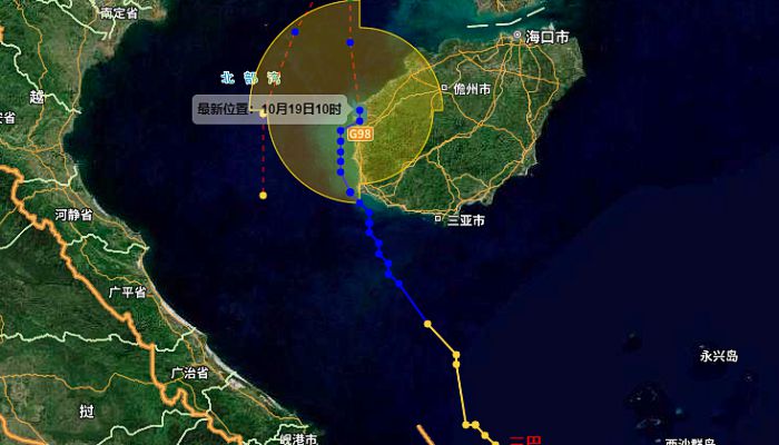 海南台风最新消息更新，台风动态及影响概述